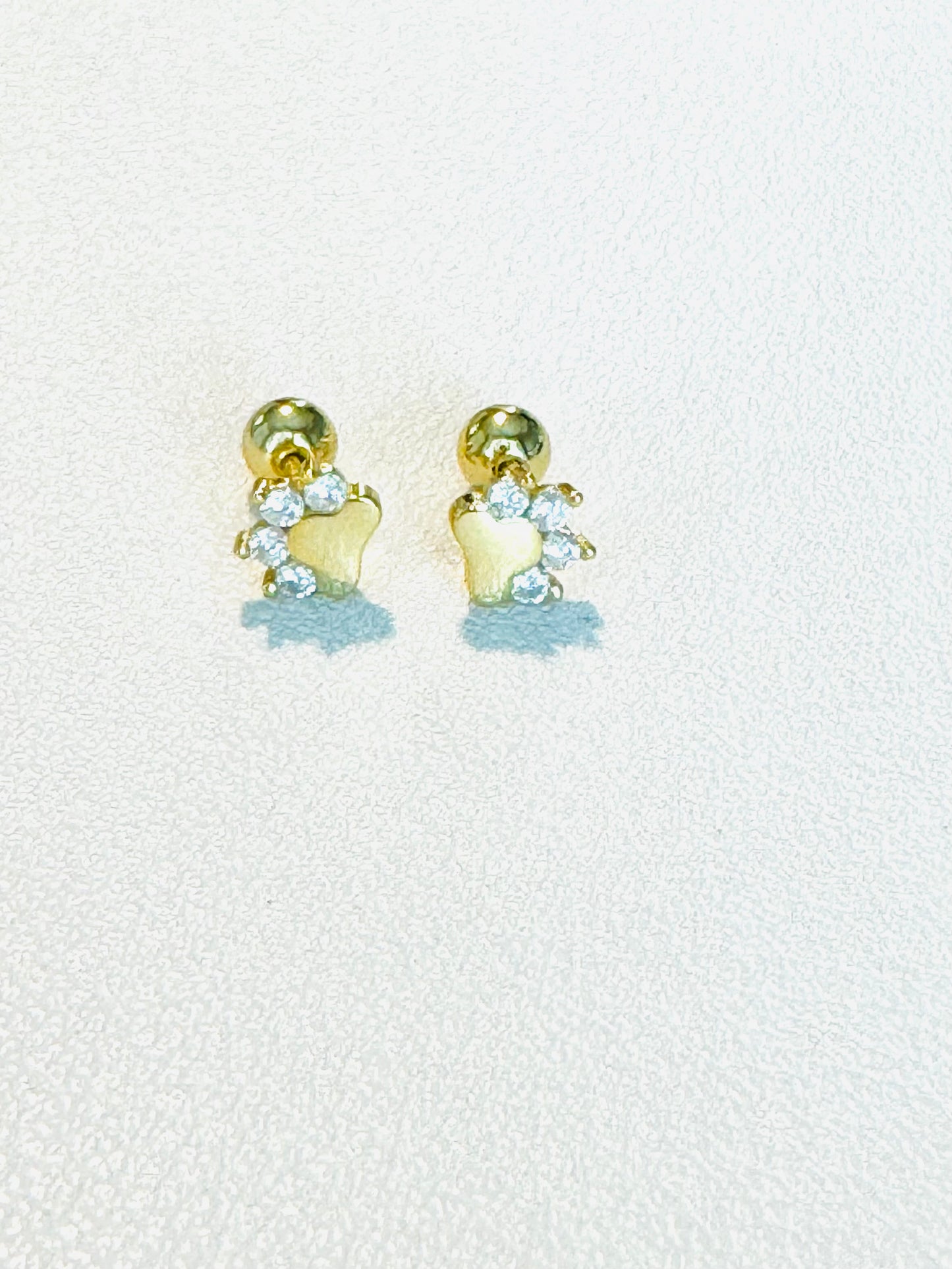 Aretes  Huellas De Perro