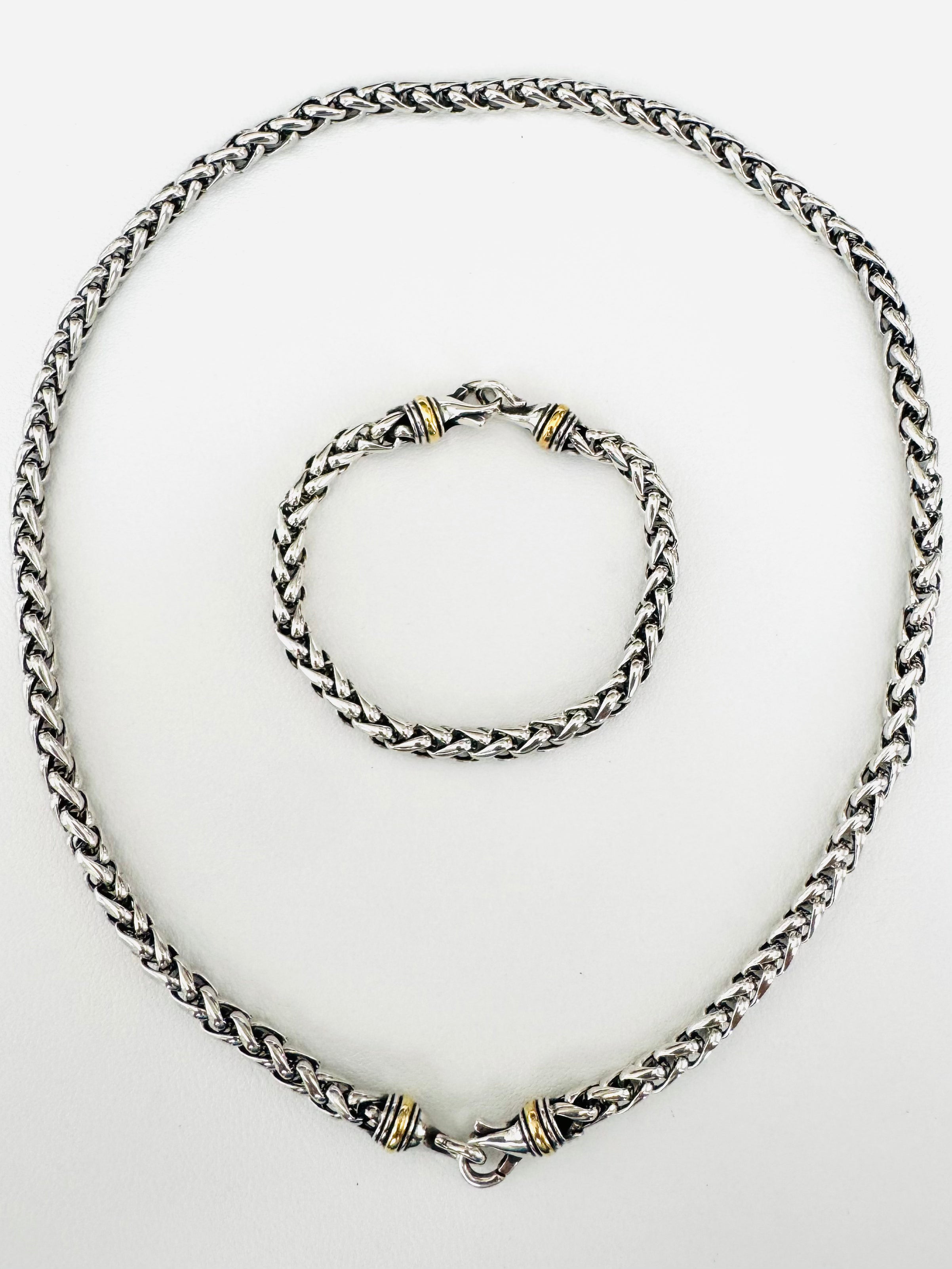 Conjunto De Cadena Y Pulsera, Atemporal