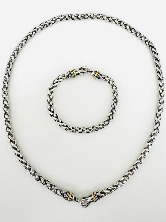 Conjunto De Cadena Y Pulsera, Atemporal