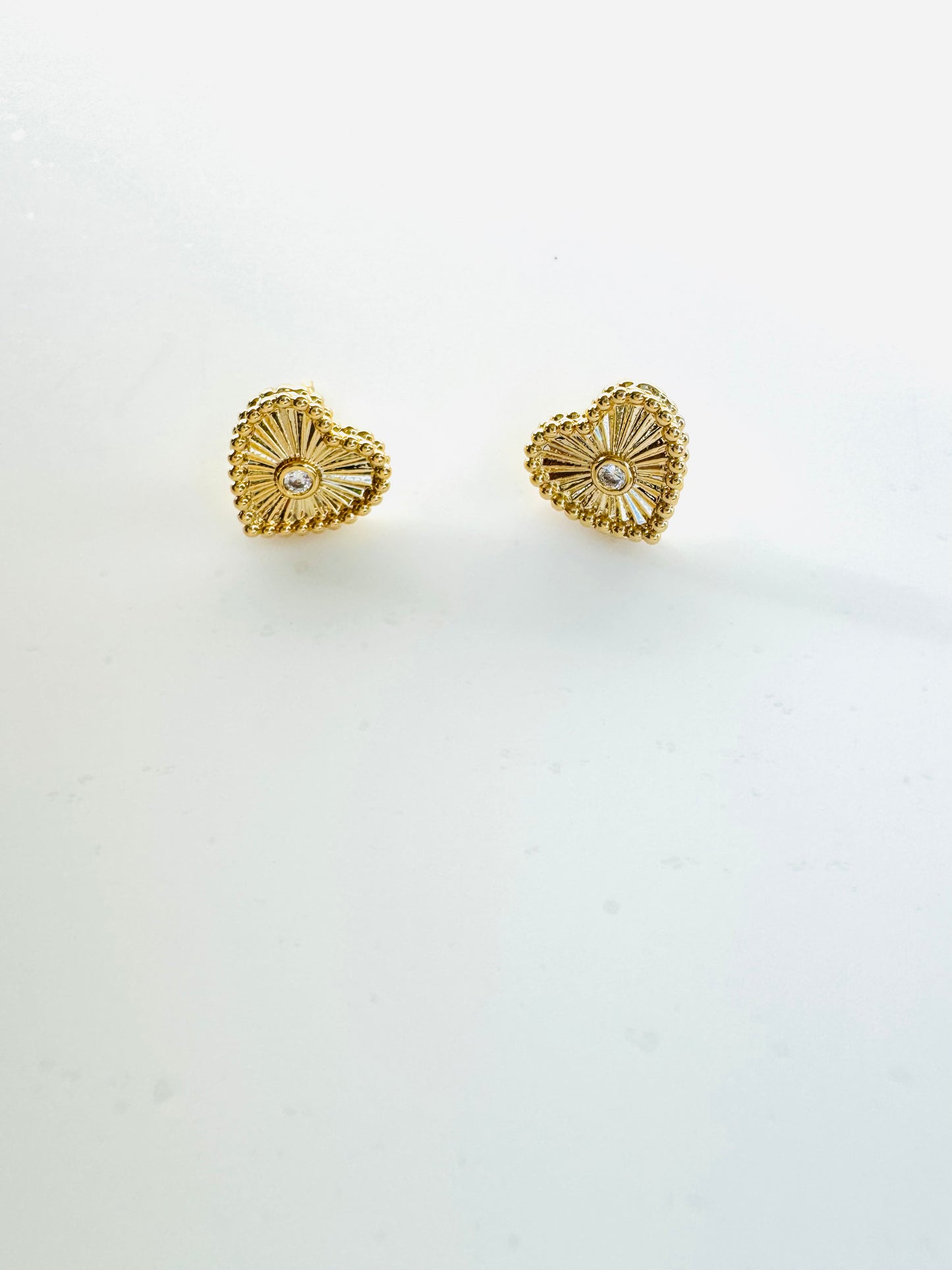 Aretes en Forma de Corazon