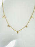 Collar Con Colgantes Pequeños