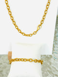 Conjunto De Cadena Y Brazalete
