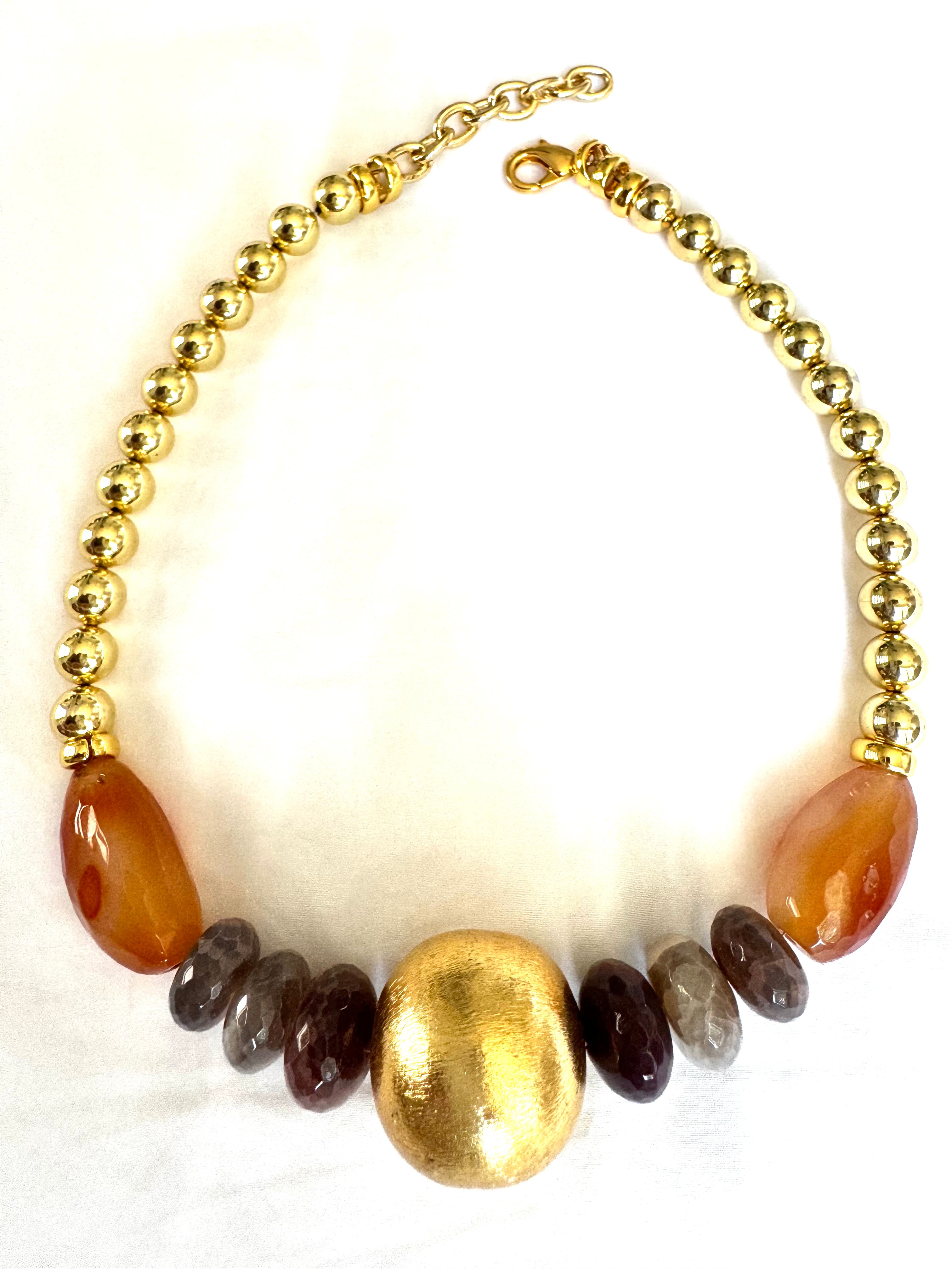 Collar Miel Dorada