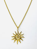 Cadena Con Colgante De Sol