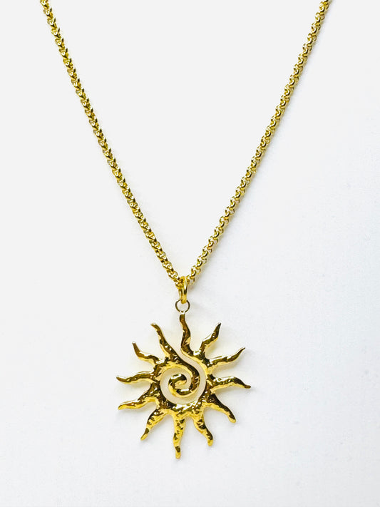 Cadena Con Colgante De Sol