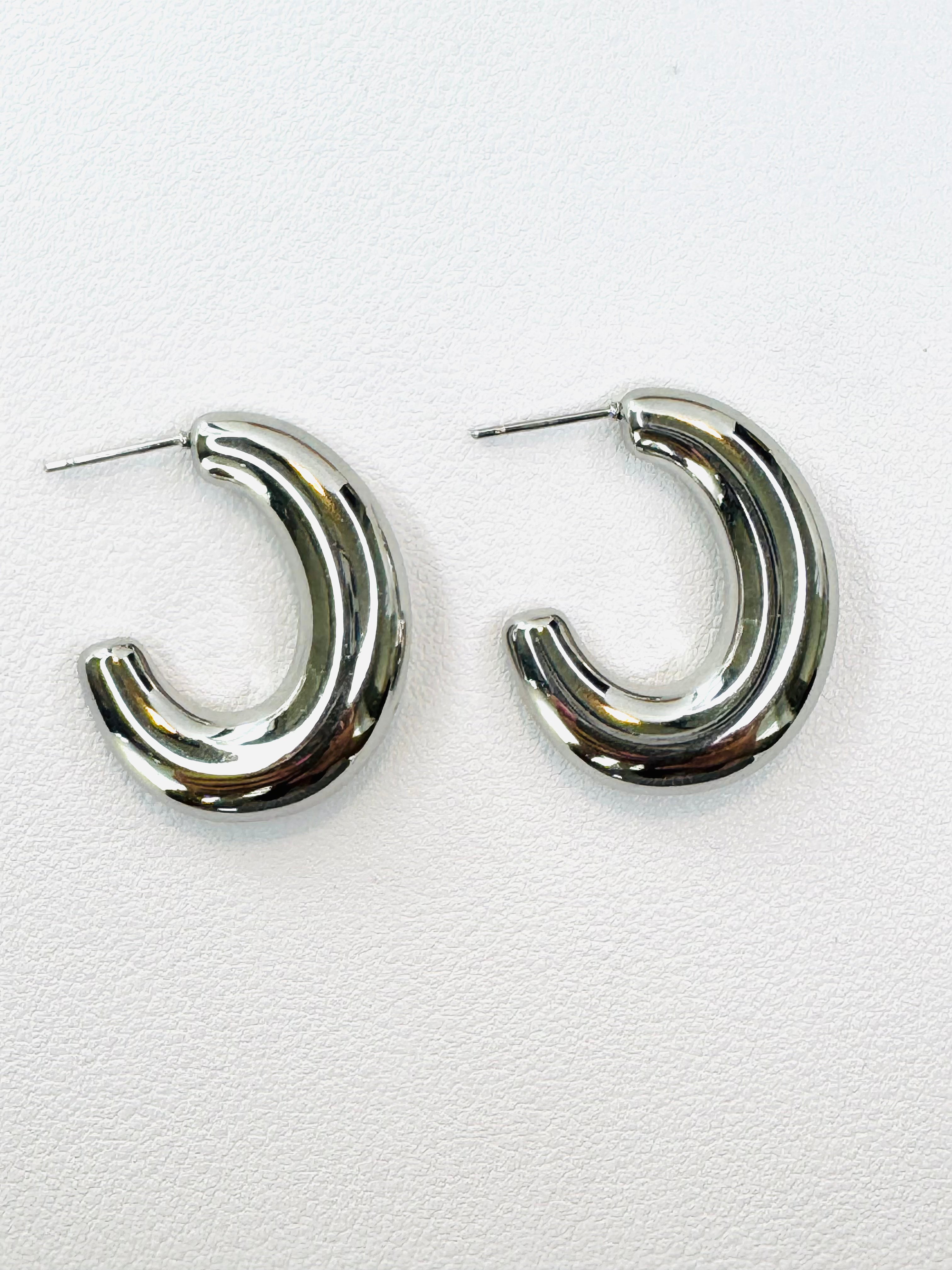 Aretes Forma De Argollas