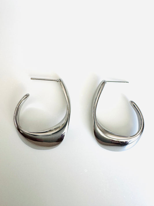 Aretes En Forma De Argollas