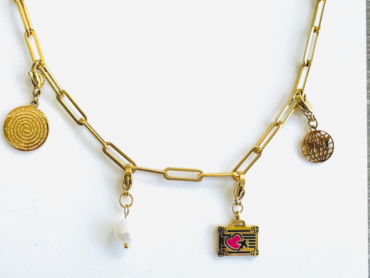 Cadena Con Colgantes