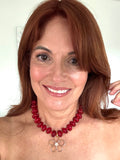Collar Flor Rubi