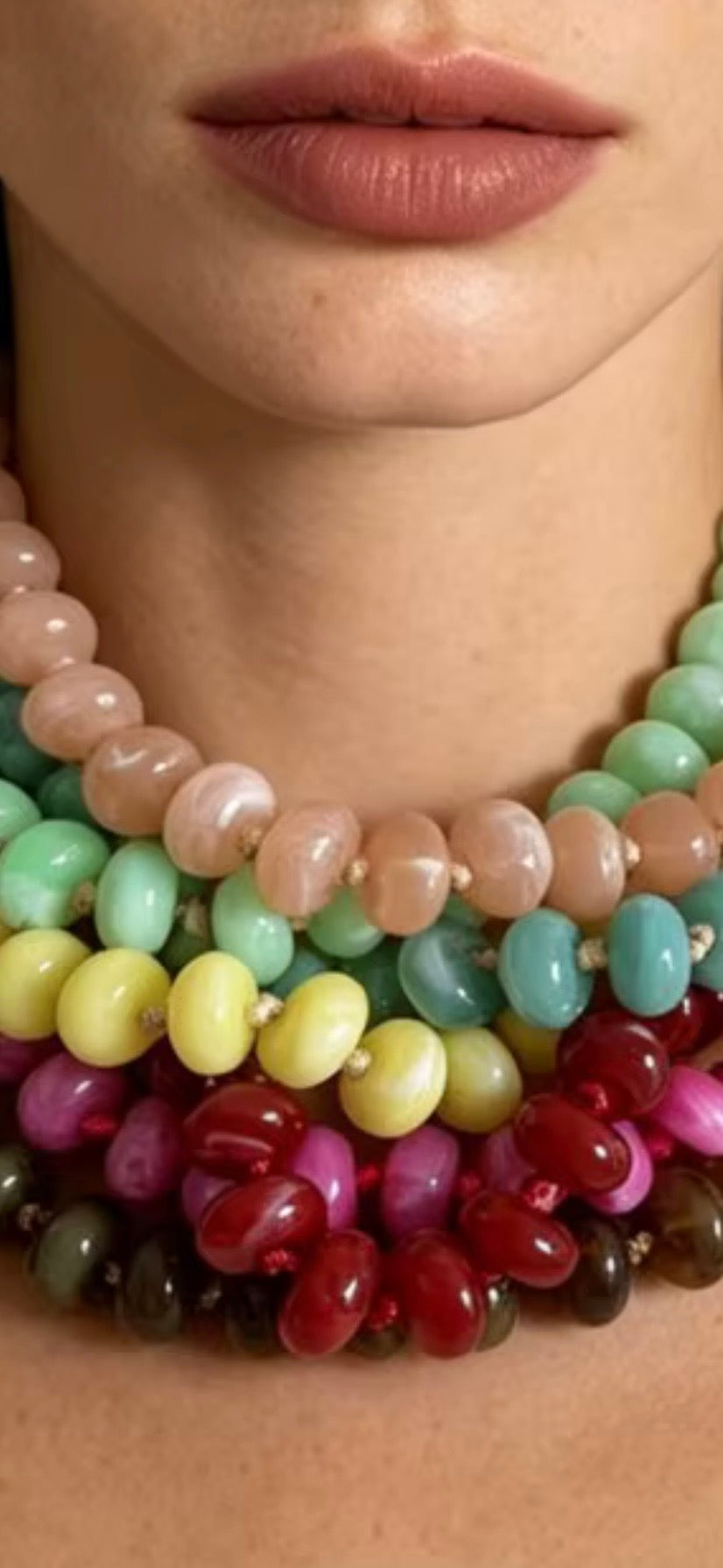 Collares De Resina Tonalidades