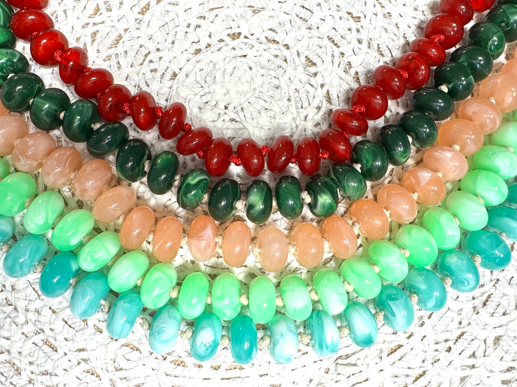 Collares De Resina Tonalidades