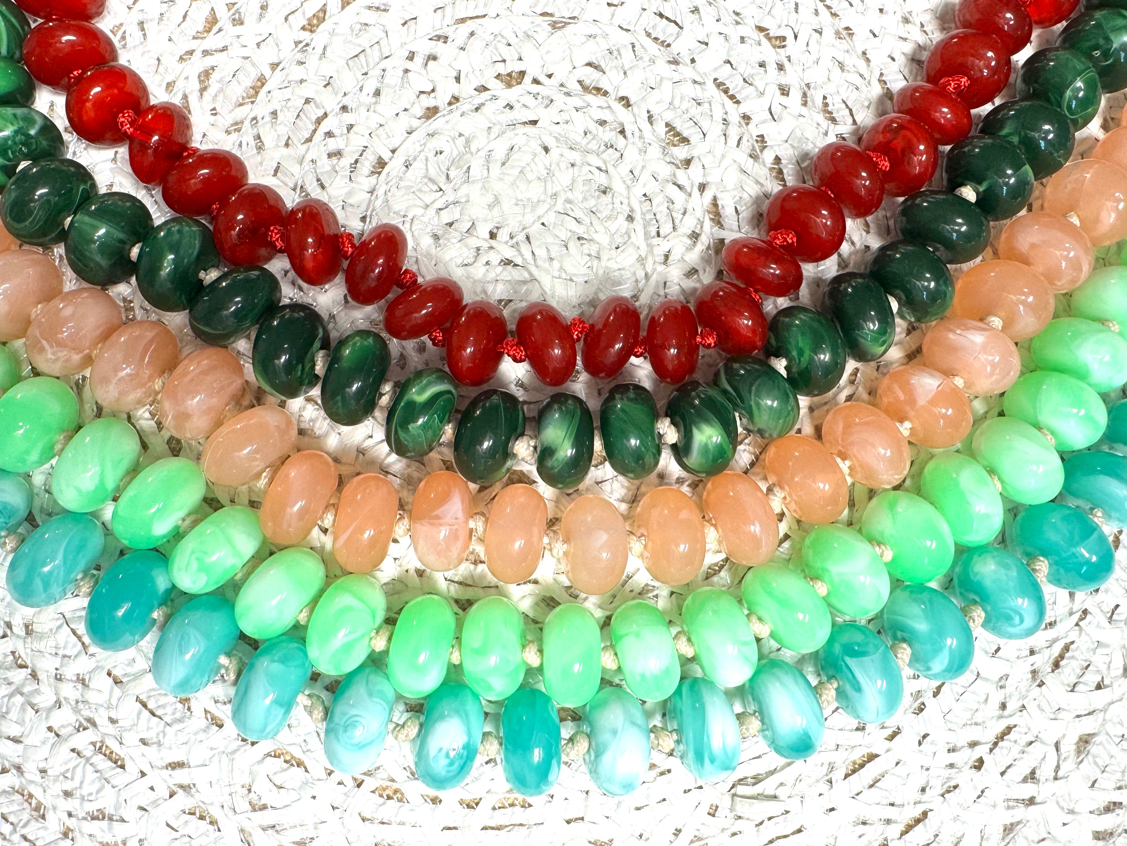 Collares De Resina Tonalidades