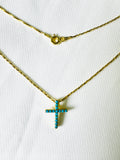 Cruz Cielo Turquesa