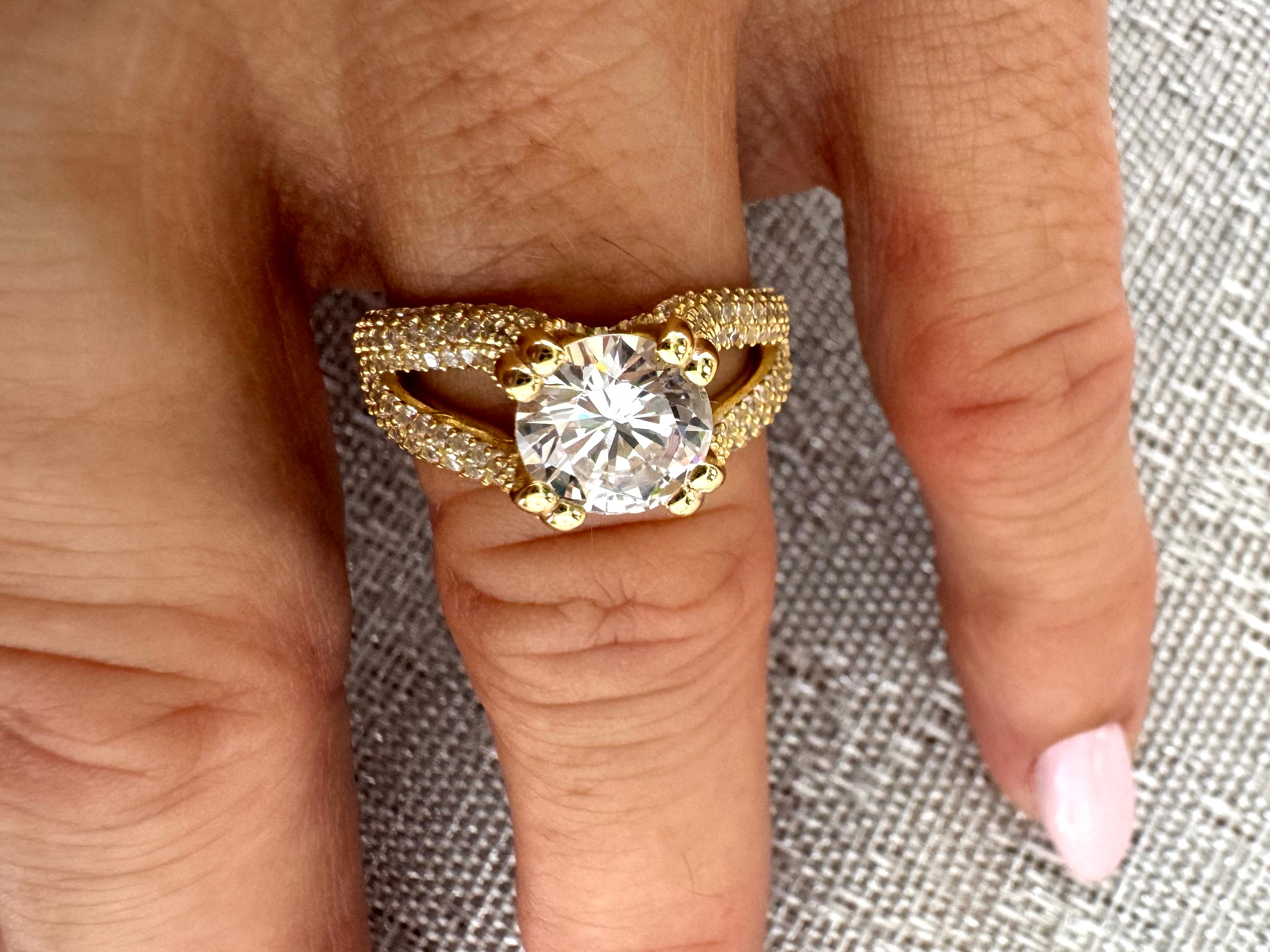 Solitario Pavé Brenda