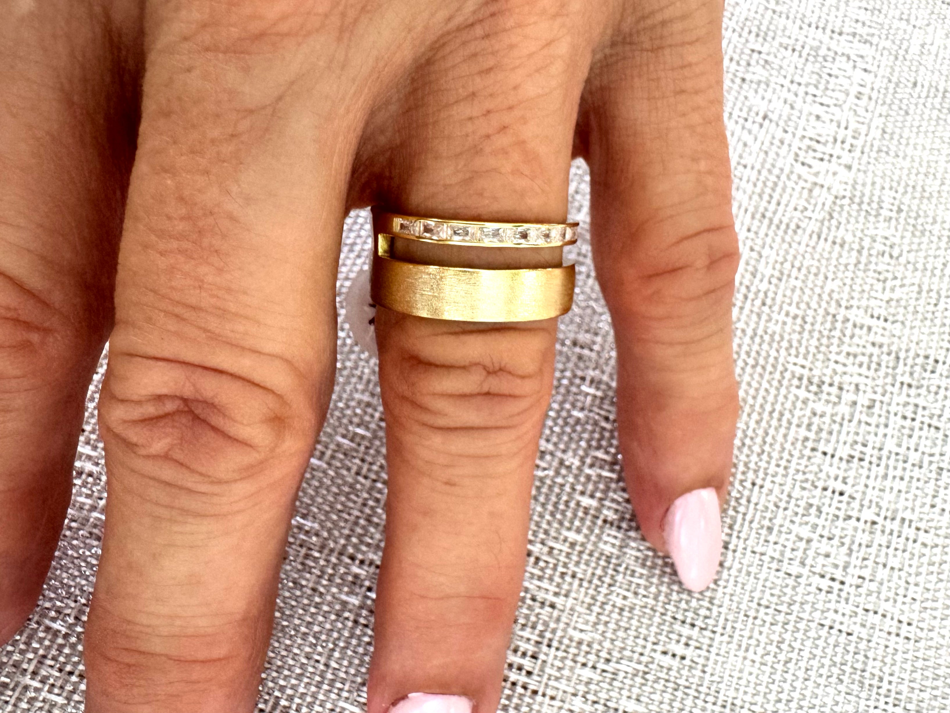 Anillo Doble Banda Elizbeth