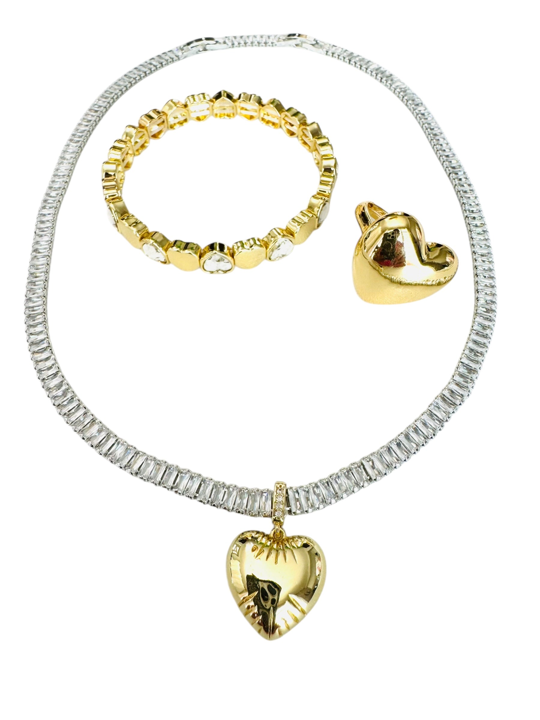 Set Corazones y Piedras