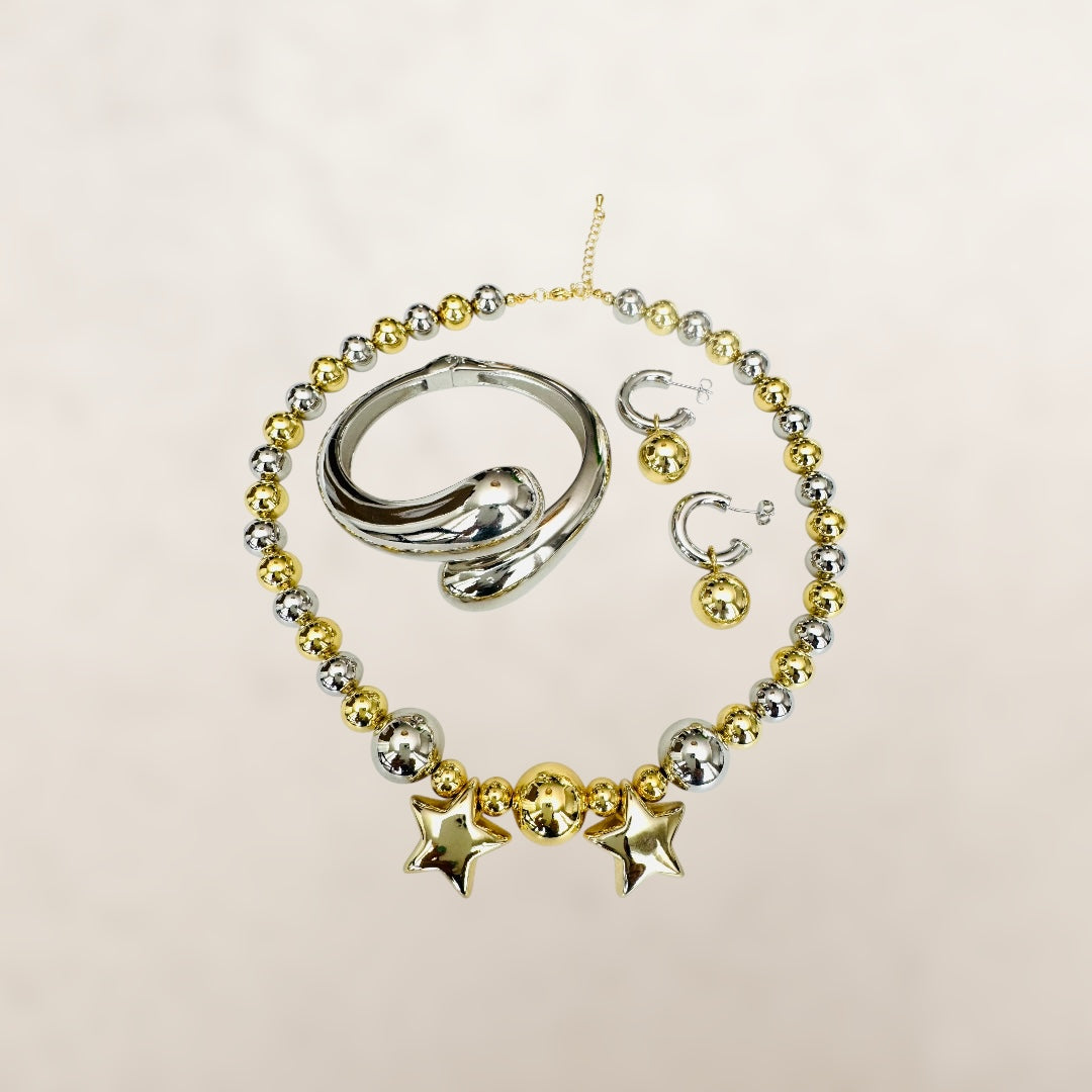 Set Elegancia Mixta de Estrellas