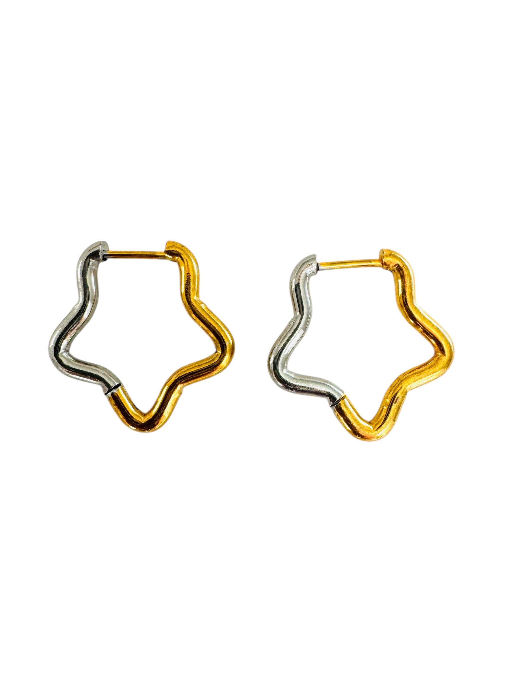 Aretes Silhueta De Estrella