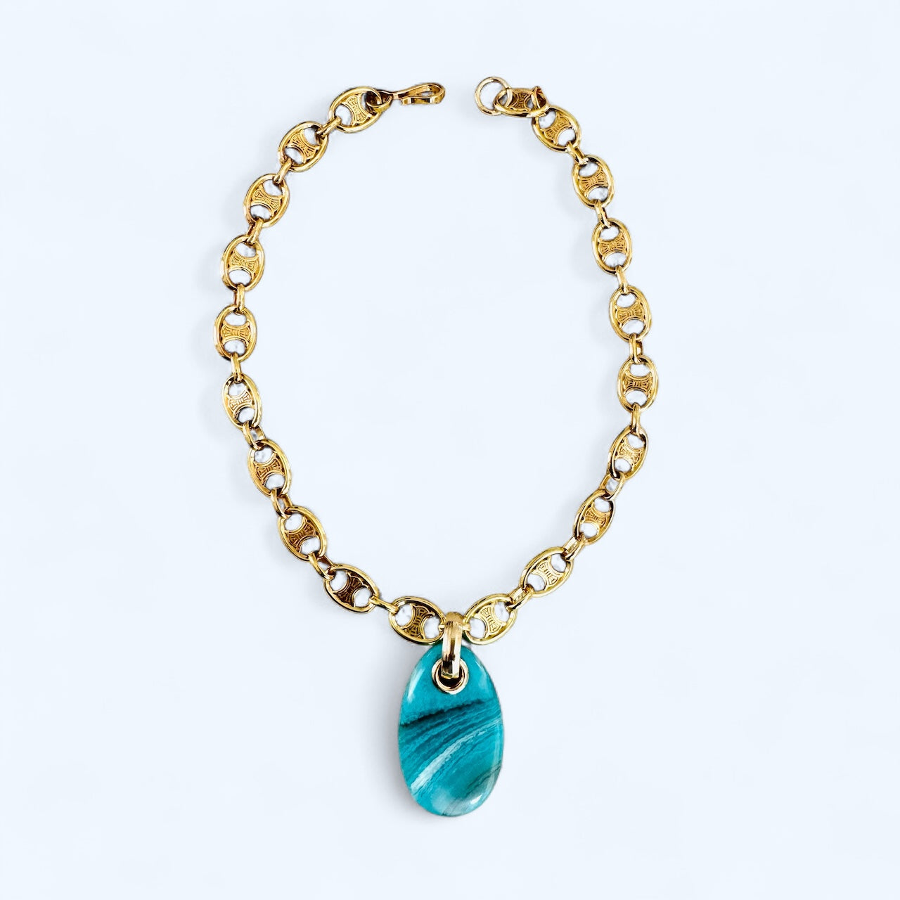 Collar Olas De Turquesa