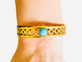 Brazalete Turquesa Del Mar